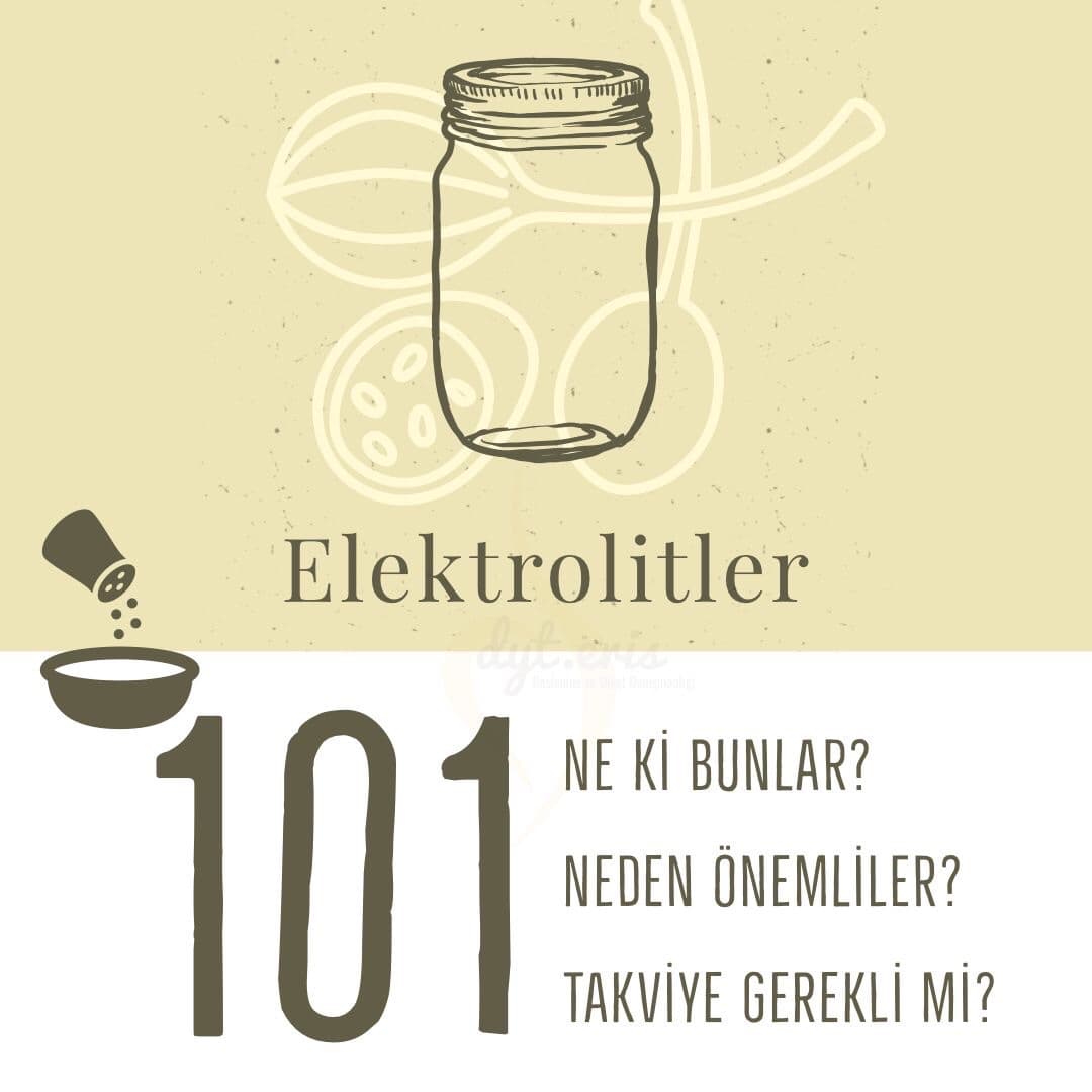 Elektrolitler: sodyum, potasyum ve magnezyum kaynakları
