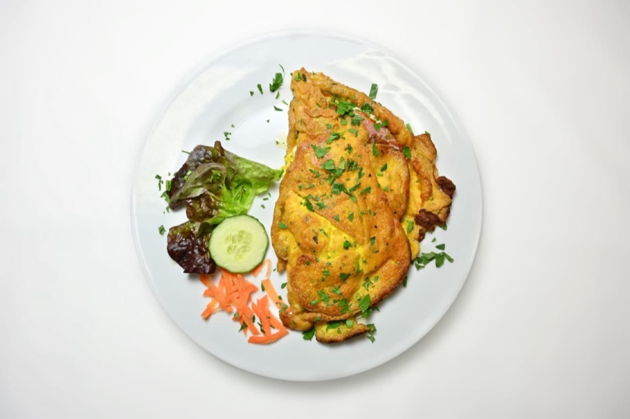 Sebzeli Omlet fotoğrafı