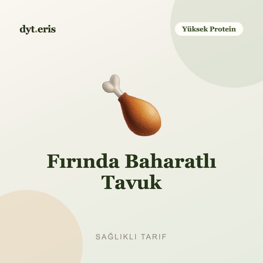 Fırında Baharatlı Tavuk